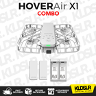 HOVERAir X1 Pocket-Sized Self-Flying Camera (Combo, White)